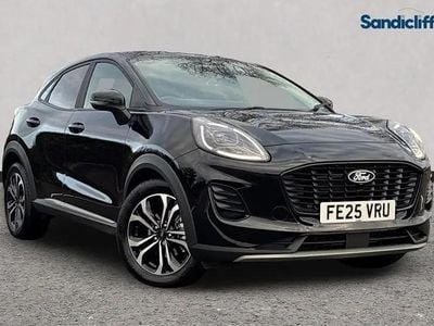Black Used 2025 Ford Puma Titanium Hatchback | £20,667 (Fair price)