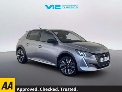 Used Peugeot e-208 GT 100 kW (136 HP) 2021 Grey Hatchback