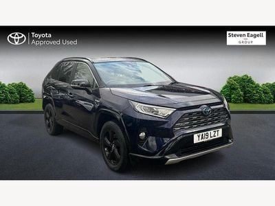 Used Toyota RAV4 2019 Blue/black SUV