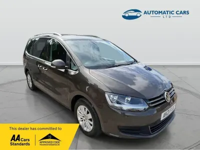 Used VW Sharan SE 150 HP (110 kW) 2021 Brown MPV