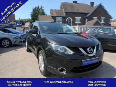 Used Nissan Qashqai Acenta 115 HP (84 kW) 2016 Black SUV