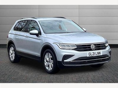 Silver Used 2021 VW Tiguan Life SUV | £15,990 (Fair price)