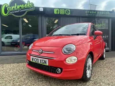 Used Fiat 500 Lounge 70 HP (51 kW) 2020 Pink Hatchback