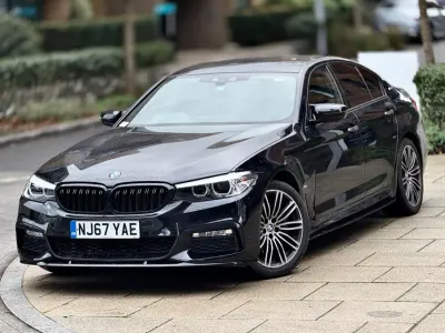 Begagnad BMW 530e M Sport 252 HK (185 kW) 2017 Svart Sedan