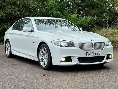 Used BMW ActiveHybrid 5 M Sport 2013 White Sedan