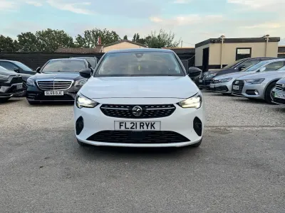 Used Vauxhall Corsa Elite 100 HP (73 kW) 2021 White Hatchback