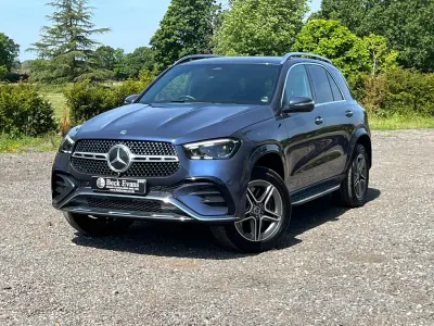 Used Mercedes GLE400 AMG line 381 HP (280 kW) 2024 Blue SUV