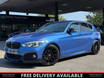 Used BMW 120 M Sport 190 HP (139 kW) 2015 Blue Hatchback