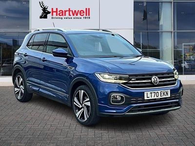 Blue Used 2020 VW T-Cross R-line SUV | £14,499 (Good price)