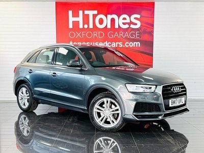 Begagnad Audi Q3 S-Line 150 HK (110 kW) 2017 Grå SUV