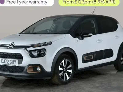 Used Citroën C3 PureTech 83 HP (61 kW) 2023 White Hatchback