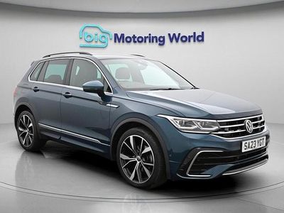 Used VW Tiguan R-line 150 HP (110 kW) 2023 Blue SUV