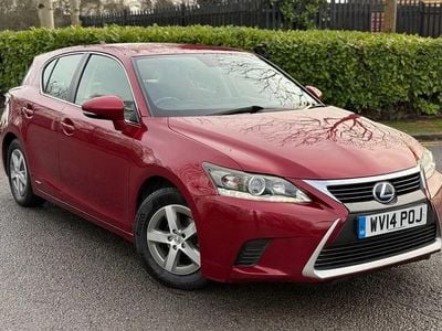 Red Used 2014 Lexus CT200h Hatchback | £6,995 (Good price)