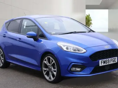 Used Ford Fiesta ST-Line 140 HP (102 kW) 2020 Blue Hatchback