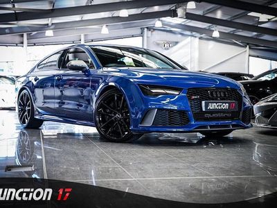 Used Audi RS7 Sportback Performance 605 HP (444 kW) 2016 Blue Hatchback