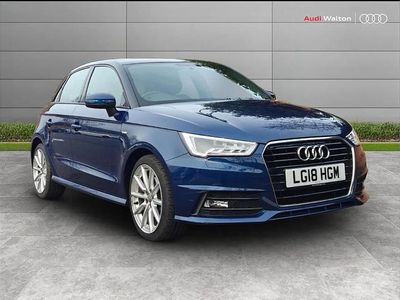 Blue Used 2018 Audi A1 S-Line Hatchback | £15,490 (Fair price)