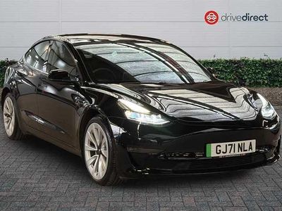 Black Used 2021 Tesla Model 3 Long Range AWD Sedan | £19,200 (Fair price)