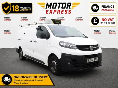 Used Vauxhall Vivaro 100 HP (73 kW) 2022 White MPV