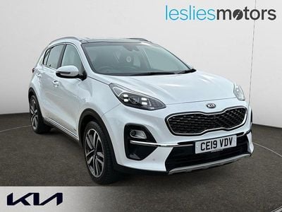 Begagnad Kia Sportage 177 HK (130 kW) 2019 Vit SUV