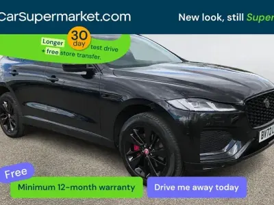 Second-hand Jaguar F-Pace R-Dynamic 204 CP (150 kW) 2022 Negru SUV