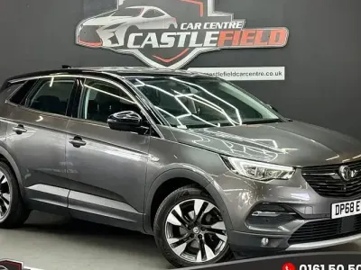 Used Vauxhall Grandland X Sport 131 HP (96 kW) 2018 Grey SUV