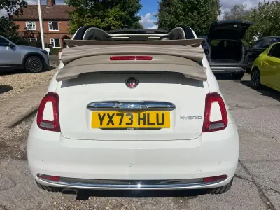 Used Fiat 500 2023 White Cabriolet