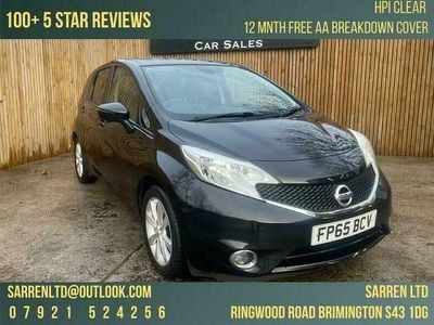 Black Used 2015 Nissan Note Tekna MPV | £4,495 (Fair price)