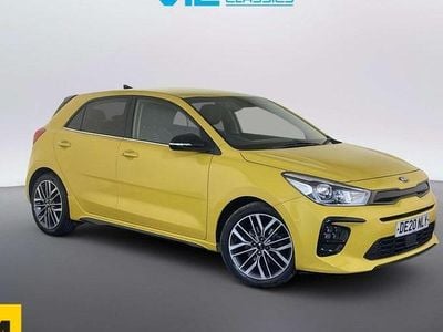 Used Kia Rio GT-Line S 120 HP (88 kW) 2020 Yellow Hatchback