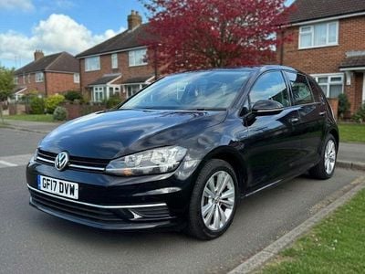 Used VW Golf VII SE 125 HP (91 kW) 2017 Black Hatchback