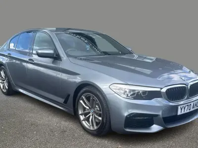 Begagnad BMW 520 M Sport 190 HK (139 kW) 2020 Blå Sedan