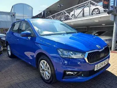 Used Skoda Fabia Comfort 94 HP (69 kW) 2024 Energy blue Hatchback