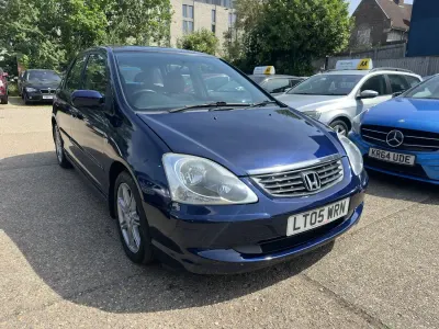 Used Honda Civic SE 110 HP (80 kW) 2005 Blue Hatchback