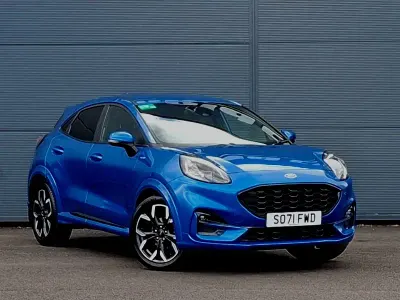 Gebraucht Ford Puma ST-Line X 125 PS (91 kW) 2022 Blau SUV