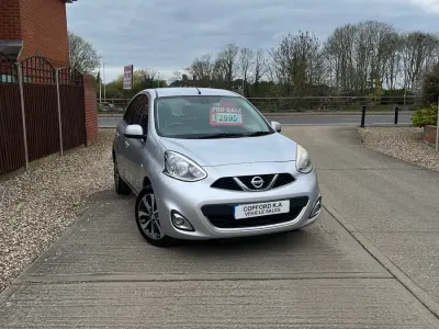 Used Nissan Micra Tekna 2014 Silver Hatchback