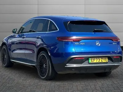 Used Mercedes EQC400 AMG Line Premium Plus 300 kW (408 HP) 2023 Blue SUV