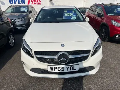 Used Mercedes A200 Premium 134 HP (98 kW) 2015 White Hatchback