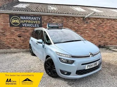 Used Citroën Grand C4 Picasso Exclusive 115 HP (84 kW) 2014 Blue MPV