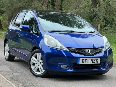 Used Honda Jazz EX-L 2011 Blue Hatchback