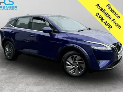 Begagnad Nissan Qashqai Acenta Premium 140 HK (102 kW) 2022 Blå SUV
