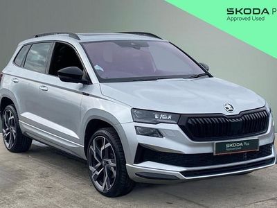 Used Skoda Karoq SportLine 150 HP (110 kW) 2025 Silver SUV