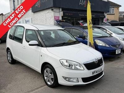 Used Skoda Roomster GreenLine 75 HP (55 kW) 2014 White MPV