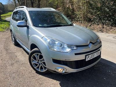 Usado Citroën C-Crosser Exclusive 156 HP (114 kW) 2009 Prateado SUV