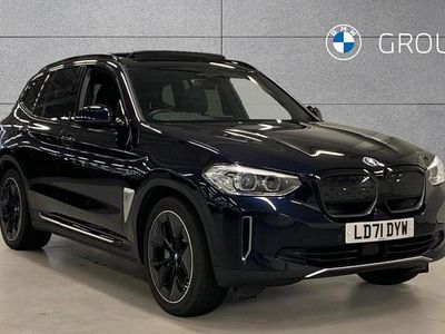 Black Used 2021 BMW iX3 Shadowline SUV | £25,990 (Fair price)