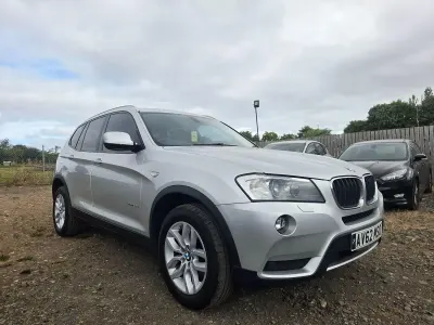 Used BMW X3 184 HP (135 kW) 2012 Silver SUV