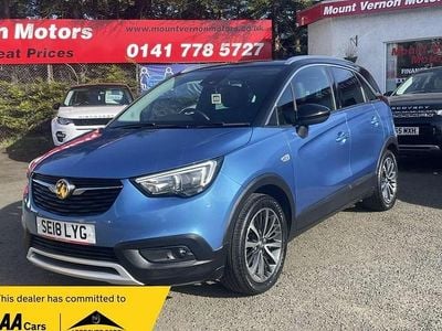 Second-hand Vauxhall Crossland X Elite 81 CP (59 kW) 2018 Albastru SUV