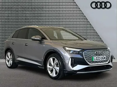 Used Audi Q4 e-tron S-Line 150 kW (204 HP) 2023 Grey SUV