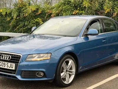 Used Audi A4 265 HP (194 kW) 2009 Blue Sedan