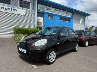 Used Nissan Micra Visia 80 HP (58 kW) 2012 Black Hatchback