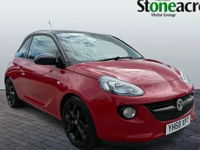 Used Vauxhall Adam 70 HP (51 kW) 2018 Red Hatchback