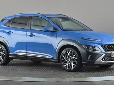 Used Hyundai Kona Premium 141 HP (103 kW) 2022 Blue SUV